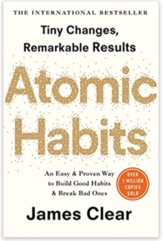 Atomic Habits by James Clear, book cover