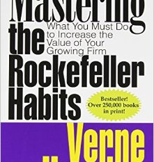 Mastering the Rockefeller Habits by Verne Harnish, book cover