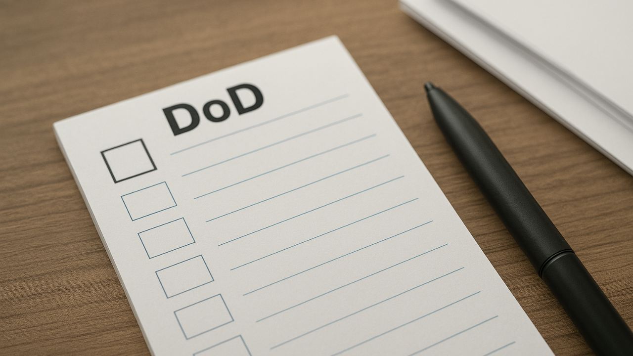 The Power of DoD...To Get Things Done