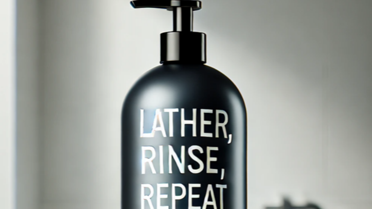 Instructions on the Shampoo Bottle