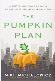 The Pumpkin Plan by Mike Michalowicz, book cover