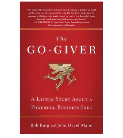 The Go-Giver by Bob Burg and John David Mann, book cover