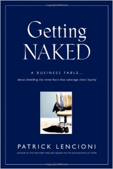 Getting Naked by Patrick Lencioni, book cover