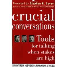 Crucial Conversations by Kerry Patterson and others, book cover